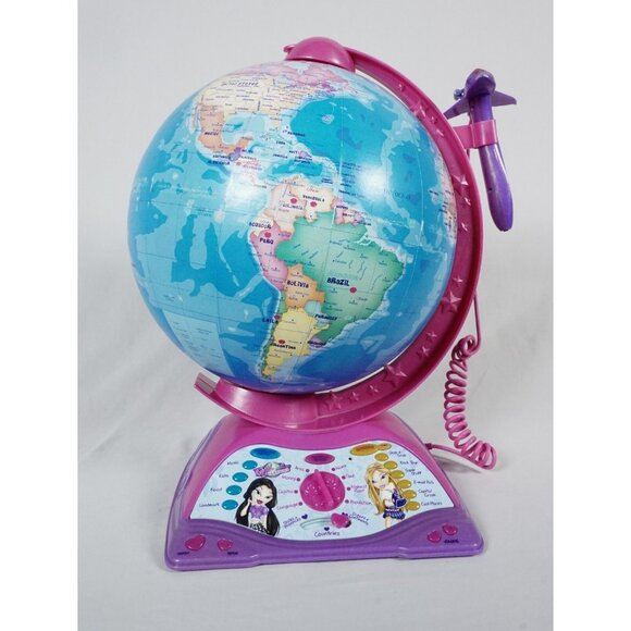 Bratz Adventures In Learning Globe - English - Interactive - Tested - WORKS! - Picture 1 of 10